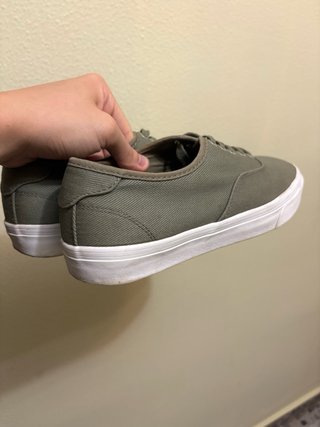 Zapatillas Pull&Bear verde caqui talla 39