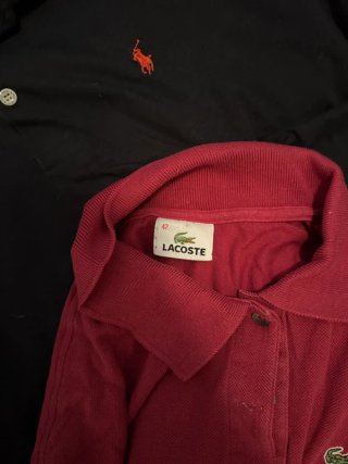 Lote 9 Polos Vintage Lacoste, Polo Ralph Lauren