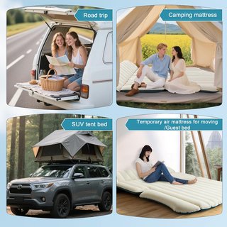 Colchón Hinchable Coche 193 x 130 x 15 cm