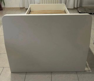 Cama Ikea Askvoll blanca