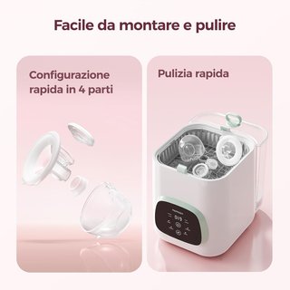 Momcozy S12 Pro Tiralatte Elettrico Indossabile
