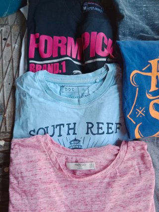Lote 8 Camisetas Hombre Talla M