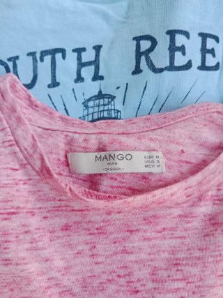 Lote 8 Camisetas Hombre Talla M