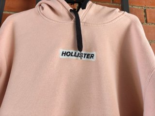 Sudadera Hollister California Rosa Talla M