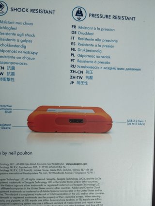 Disco Duro LaCie Rugged Mini 2TB