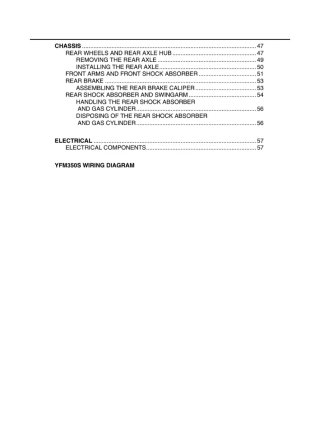 Manual de Taller Yamaha YFM350S '04