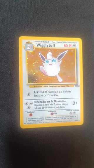 NM Wigglytuff Holo Carta Pokemon PSA Jungla