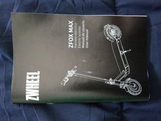 Patinete Eléctrico Zwheel Zfox Max Artic Blanco.