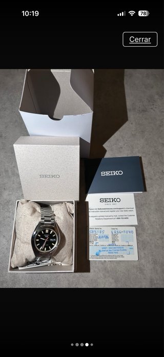 Seiko 5 Sports SRPK89K1 Automático Nuevo
