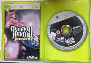 Guitar Hero III Legends of Rock Xbox 360 + Juego