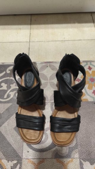 Sandalias cuña elegantes 38