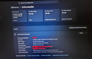 Portátil 15.6 Intel