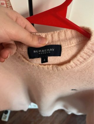 Jersey Burberry Rosa