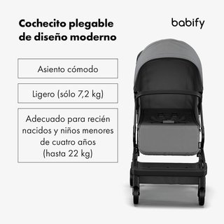 Carrito de Bebé Babify Urban Ease NUEVO
