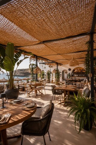 Toldo vela coco natural 4x3 m 60% ocultación