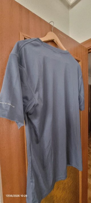 Camiseta Columbia Microfibra Azul Talla M
