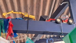 Maquinaria de construcción de juguete