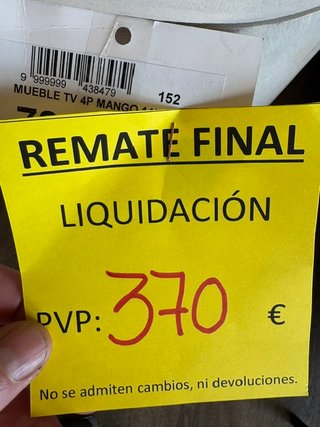 URGE VENDER POR CIERRE este Mueble TV Mango 4PUERT