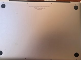 MacBook Pro 13” (2012) 16gb SSD256