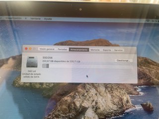 MacBook Pro 13” (2012) 16gb SSD256