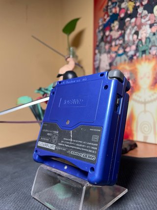 Nintendo Game Boy advance Azul electrico.