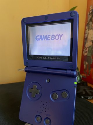 Nintendo Game Boy advance Azul electrico.