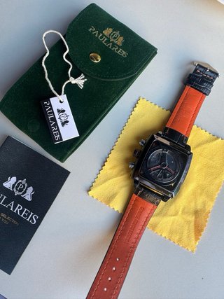 Reloj Paulareis Negro y Dorado