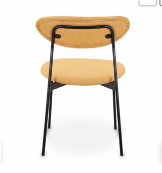 4 Sillas Comedor Retro (color mostaza)