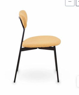 4 Sillas Comedor Retro (color mostaza)
