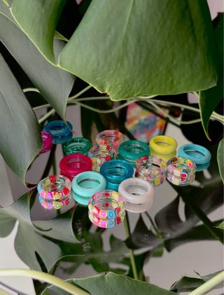 Anillos Resina