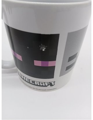 TAZA CERAMICA 325 ML EN CAJA REGALO MINECRAFT