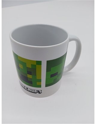 TAZA CERAMICA 325 ML EN CAJA REGALO MINECRAFT
