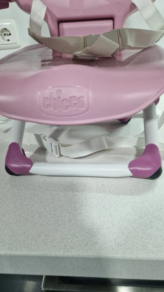 Asiento elevador Chicco rosa