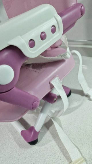 Asiento elevador Chicco rosa
