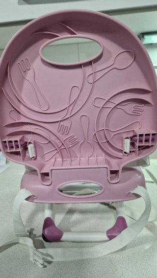 Asiento elevador Chicco rosa