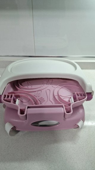 Asiento elevador Chicco rosa