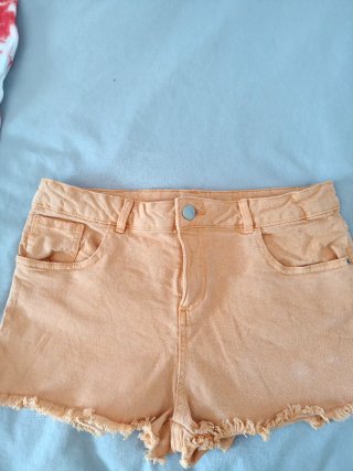 Lote 3 shorts y camiseta niña 13 años