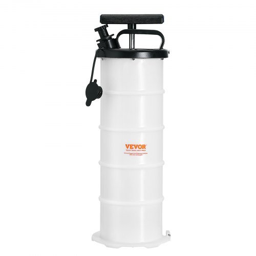 Extractor de Fluidos, 1.74 Galones (6.5 Litros), Extractor de Fluidos de Vacío Manual Operado a Mano con Varilla y Manguera, Bomba de Cambio de Aceite para Evacuación de Fluidos Automotrices
