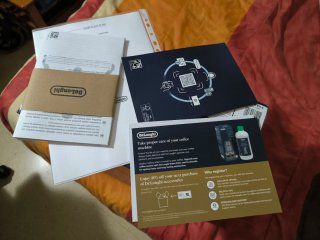Cafetera DeLonghi EC685.R Roja Solo usada 7 dias.