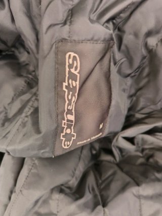 Conjunto pantalón y chaqueta motera. Talla M