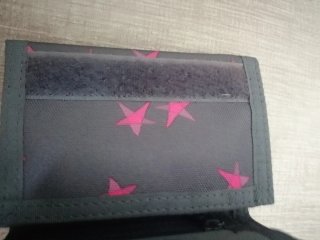 Cartera Roxy estrellas rosa