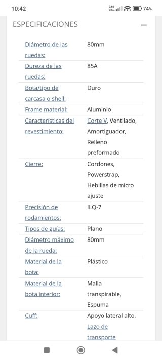 Patines Rollerblade Twister 80