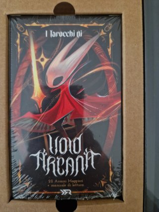 Void Arcana Libro + Tarocchi Hollow Knight