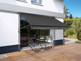 Toldo ajustable Livarno gris