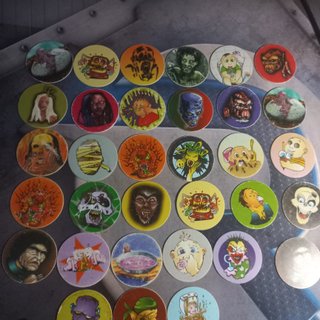 Tazos Monster Caps Colección
