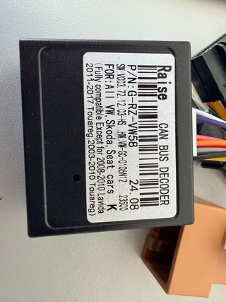 Radio Android 14 GPS Bluetooth QLED