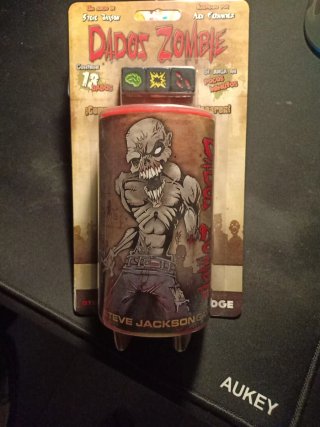 Dados Zombie Steve Jackson Juego Sin Estrenar