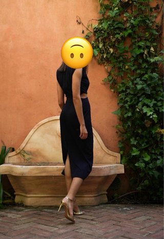 Vestido Cayro azul