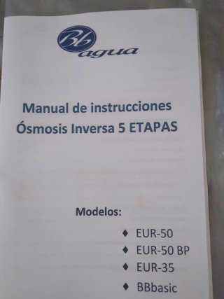 Sistema Ósmosis Inversa 5 Etapas