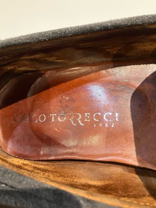 Mocasines caballero ante azul talla 42